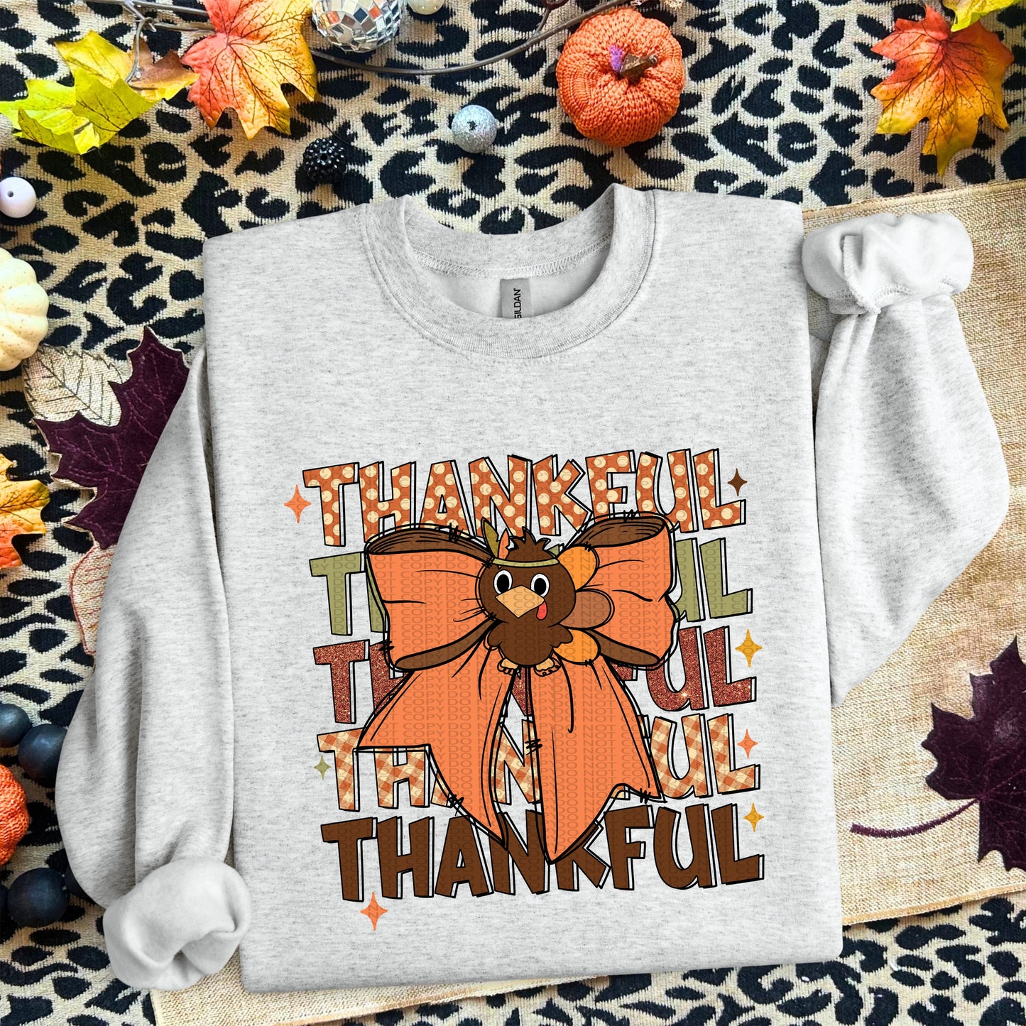 Thankful Stacked Turkey Coquette