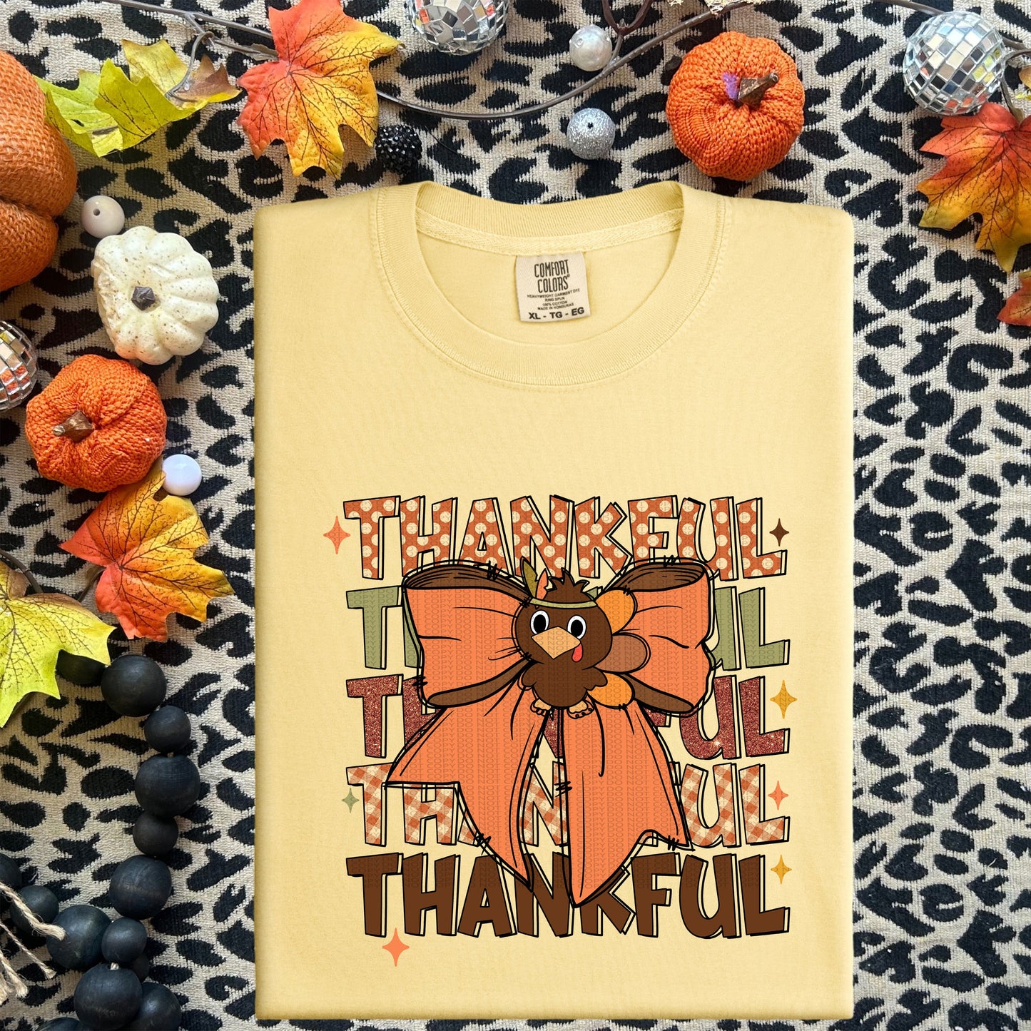 Thankful Stacked Turkey Coquette