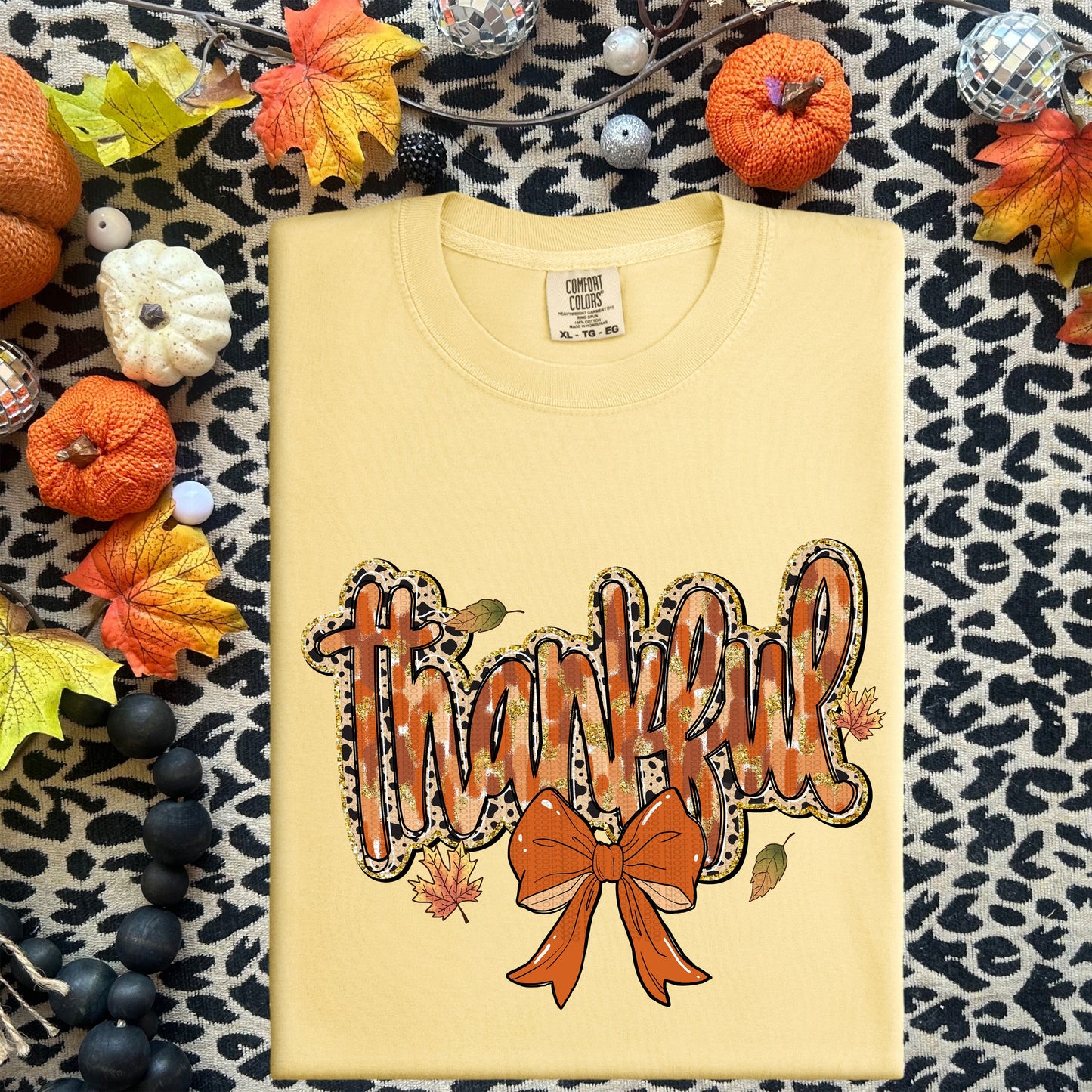 Thankful Brushstroke Coquette