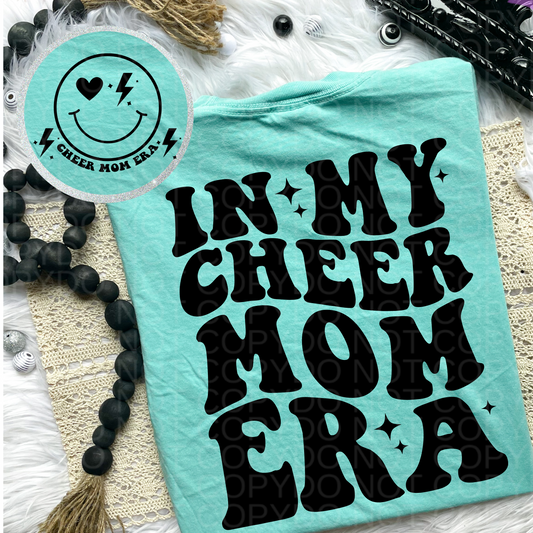 Cheer Mom Era Comfort Colors Tee*