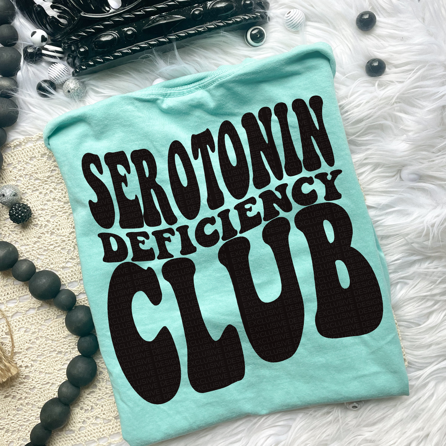 Serotonin Deficiency Club Comfort Colors T-Shirt